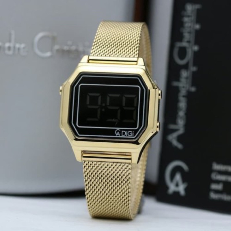 TERMURAH ALEXANDRE CHRISTIE AC 9222 UNISEX FULL KUNING DIGITAL LIGHT ORIGINAL