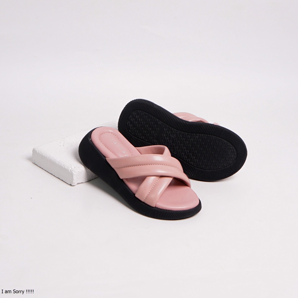 Adarastore - Lapepa NADHIRA KIDS Sandal Anak Tanggung Sendal Anak Perempuan Wedges Model Silang Kekinian