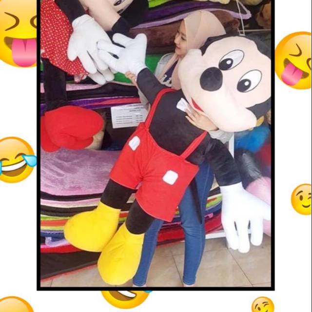 Boneka Mickey Super Jumbo 1.5 Meter