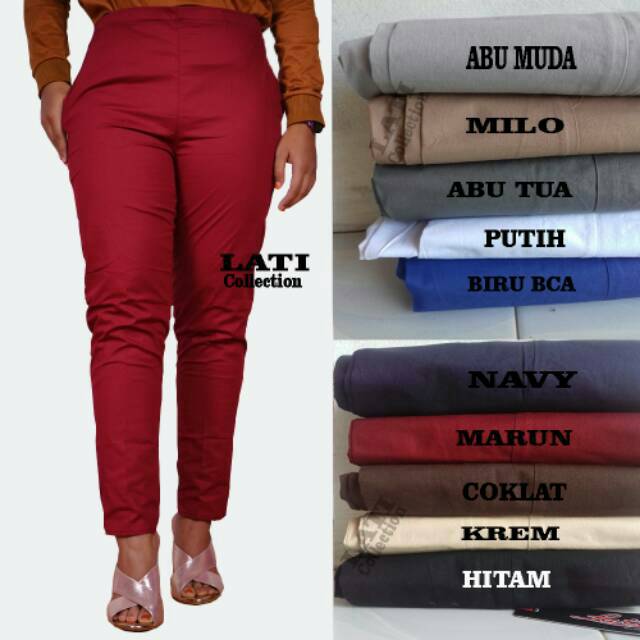 CELANA KATUN ANTI BEGAH UKURAN STANDAR ALL SIZE / CELANA HAMIL / WANITA KERJA