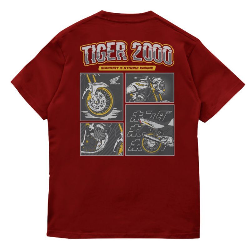 [BAYAR DI TEMPAT] KAOS HONDA HEREX TIGER200 ORIGINAL