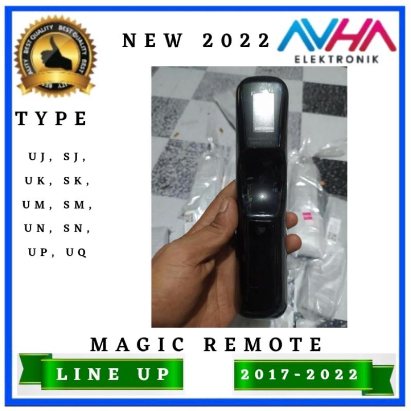 Magic remote LG smart tv New model line up 2017-2022 type UJ, UK, UM, UN, UP, UQ ANMR22