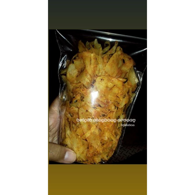 

Kripik Singkong Cruncy ukuran pouch