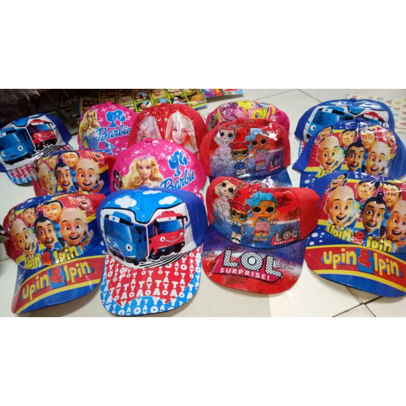 Topi anak anak karakter / topi anak kartun