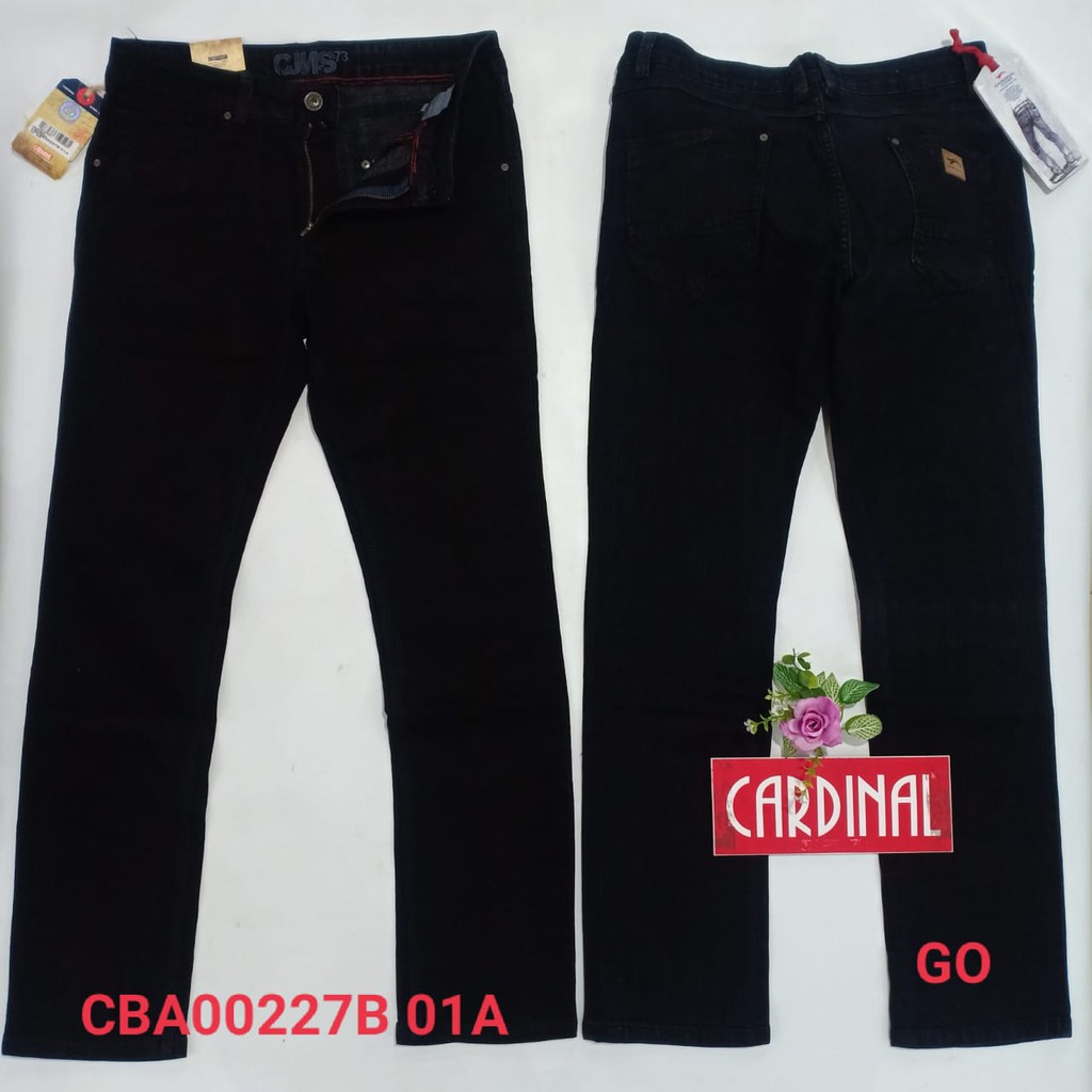 gof 35 CARDINAL CBCBA Celana Panjang Jeans Reguler Fit Slim Fit Straight Slim Bawahan Laki Dewasa