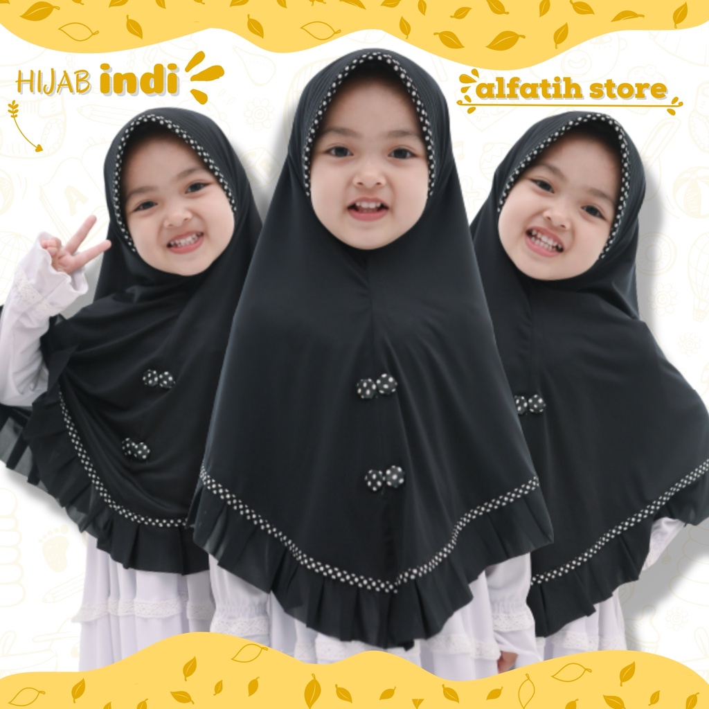 hijab anak indi 3-7tahun Jilbab anak bagus lucu murah hijab anak tanggung kerudung anak termurah hijab jersey Jilbab Anak Arini hijab anak terlaris