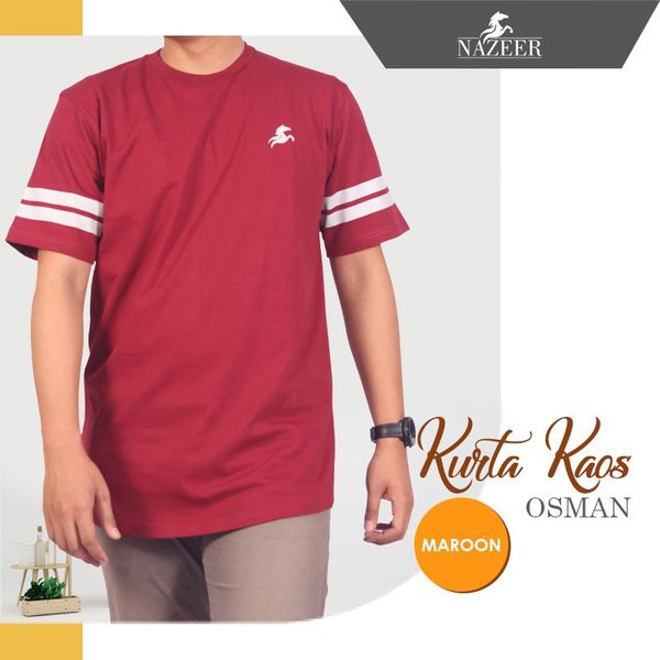 NAZEER Kurta Kaos Pria OSMAN