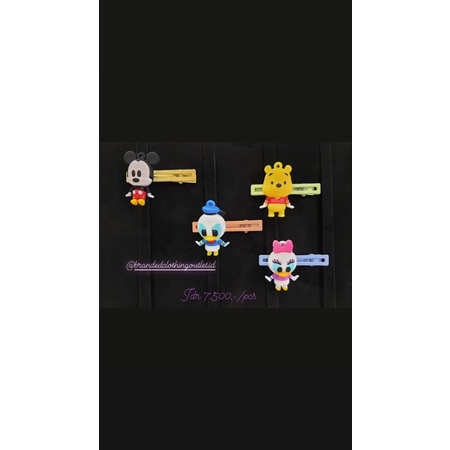 PENJEPIT RAMBUT ANAK/JEPIT RAMBUT ANAK/JEPITAN RAMBUT ANAK KARAKTER DISNEY