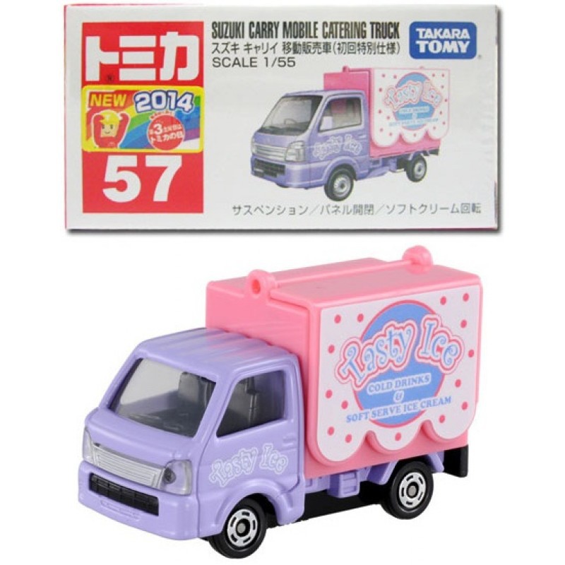 Tasty Ice Cream Suzuky Carry truck mobile no 57 Tomica Takara tomy