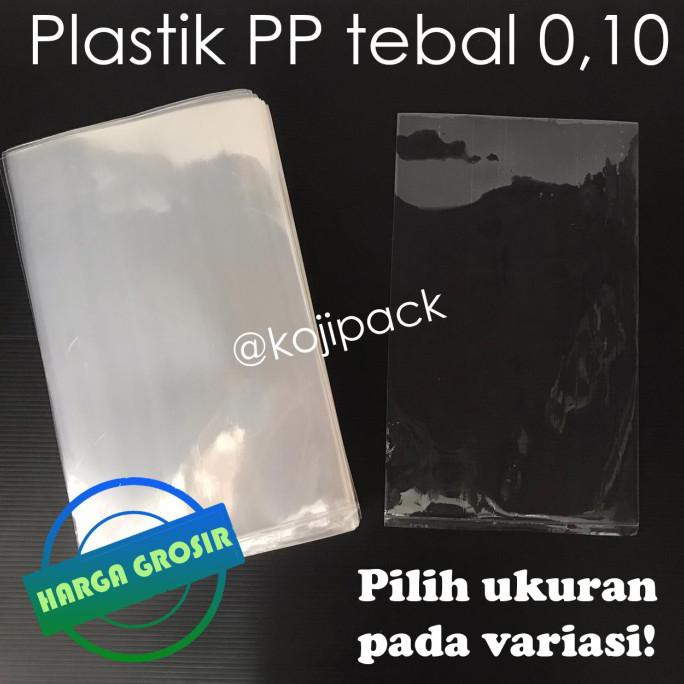 

Monggo] Plastik Pp Kiloan Tebal 010 Bening - Ukuran Di Keterangan Dan Variasi - 12X20