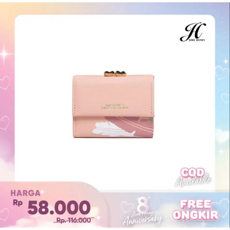 Airin Wallet jims honey dompet panjang lipat