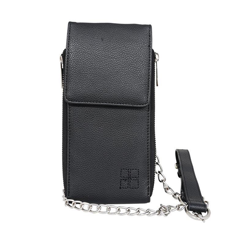Insight Tas Selempang Wanita Hitam Phone Wallet Micro Sling Bag ILS899406-BLK Planetsurf