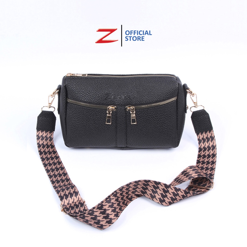 Zeintin - Tas Selempang Wanita Tas Pesta Wanita Slempang Simple Kasual kerja Material Sintetis Premium Zeintin ZR