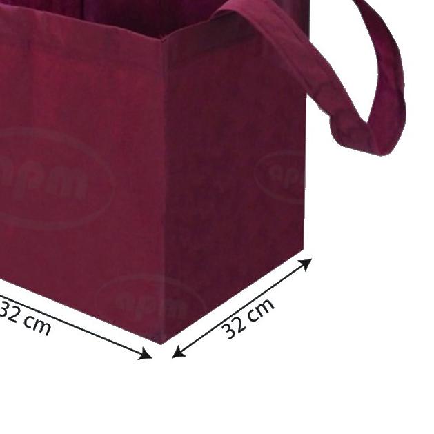 

➶ Tas Spunbond Kotak Ukuran 32X32X30 (Tas Jahit) ●