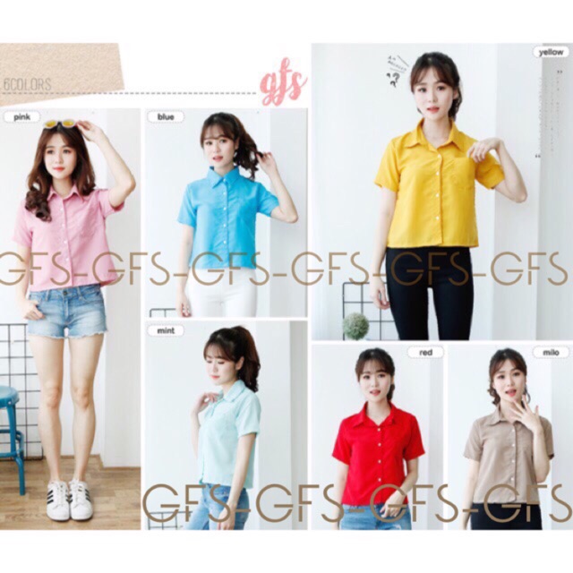 GFS One pocket plain shirt