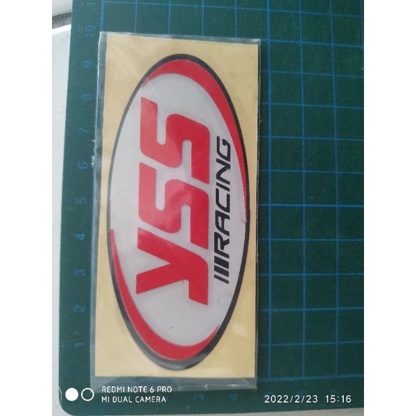 stiker YSS Racing, stiker Cutting YSS RACING