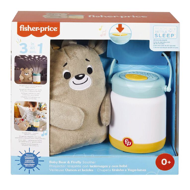 Fisher Price NB Calming Cub and Firefly Soother