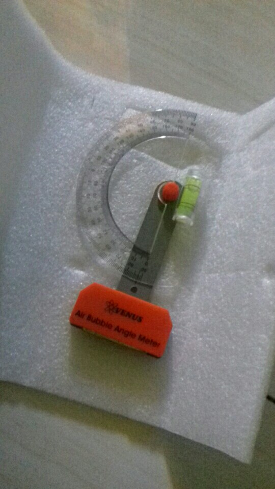 Venus Air Bubble Angle Meter