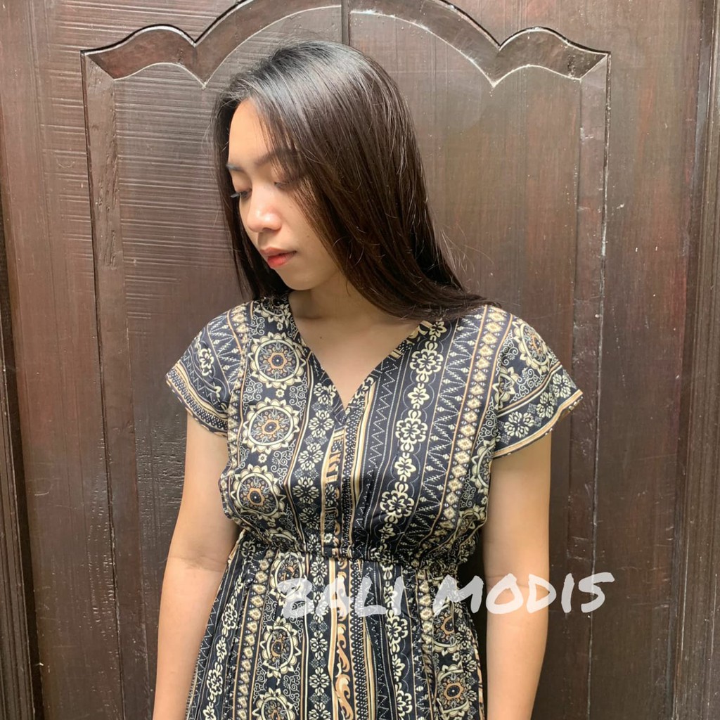 DASTER MANOHARA MOTIF ETNIK DRESS BALI