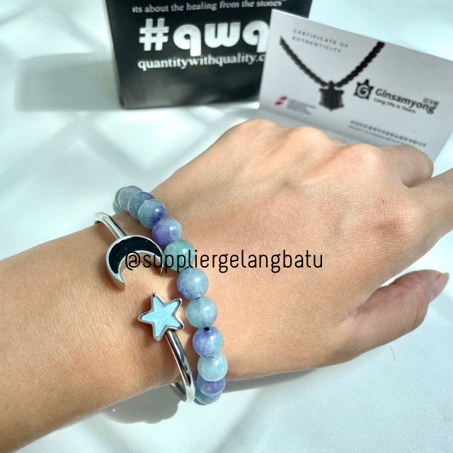 [Bayar di Tempat] Gelang Kesehatan Pria Wanita Energi Ion Negatif qwq