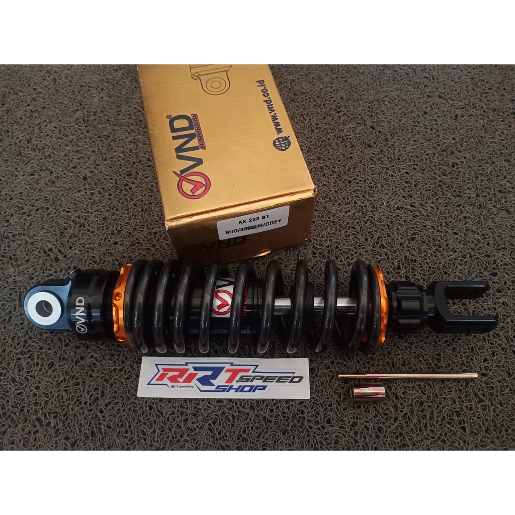 SHOCK MIO 300MM VND AK222 B1 DARK GREY &amp; RED