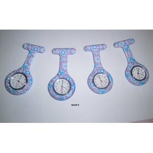 Jam Saku Perawat dan Tenaga Medis - Silikon Motif 4