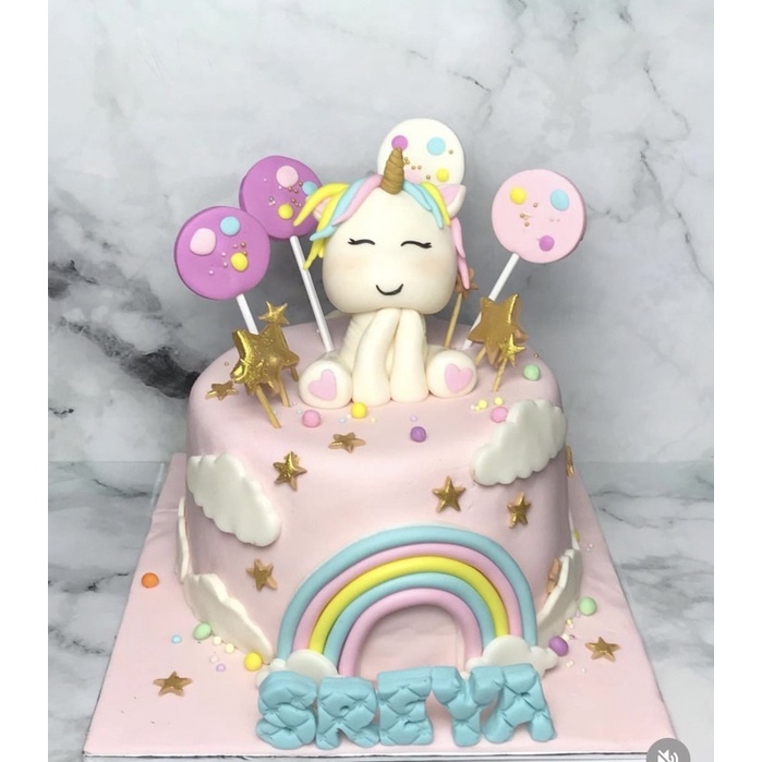 

Kue Ulang Tahun Unicorn / Cake Ultah Unicorn