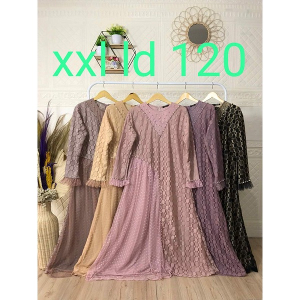 GAMIS JUMBO OZIAS/GAMIS BROKAT TERLARIS SIZE XXL