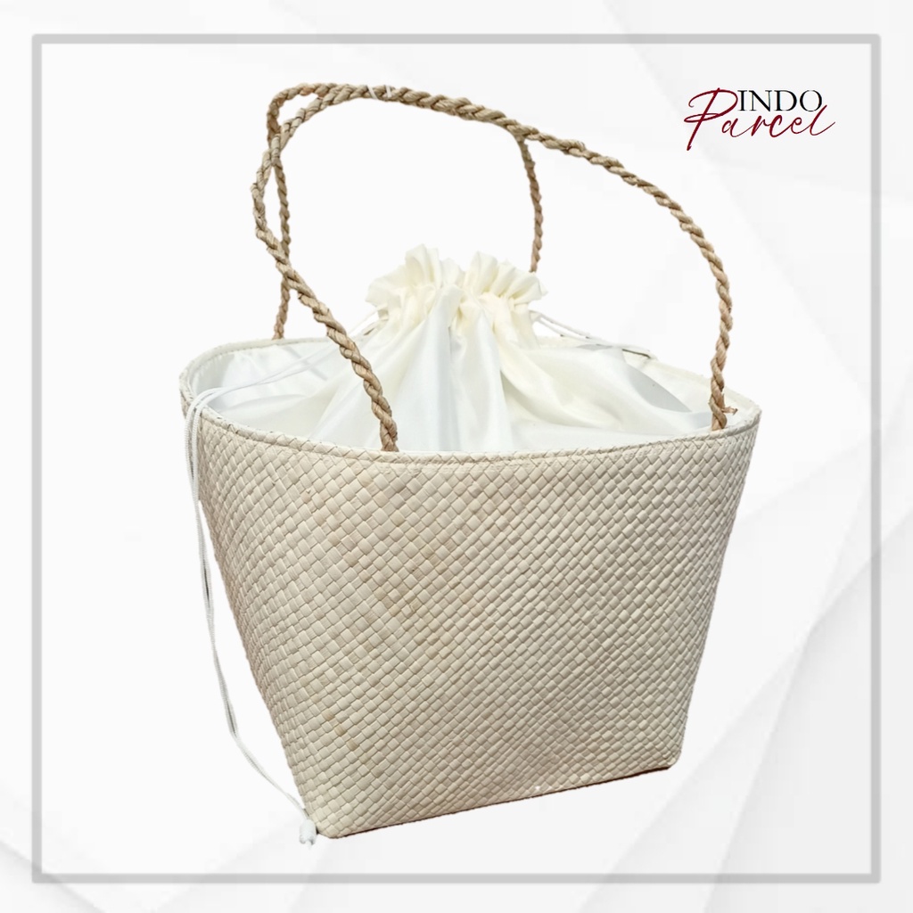 

INDOPARCEL - Tas Keranjang Anyaman Tas Hampers Tas Parcel Anyaman Pandan Goodie Bag keranjang parcel