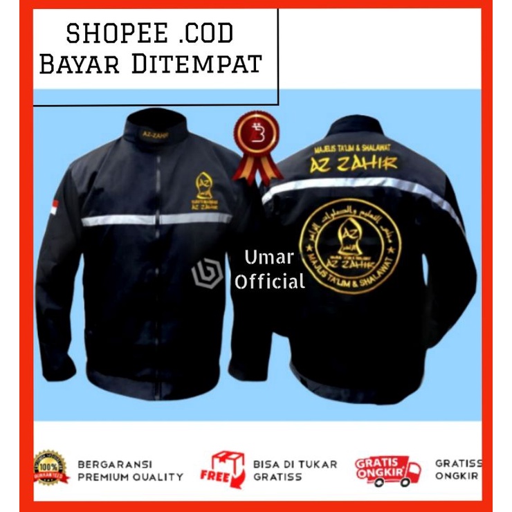 Jaket Azzahir Az Zahir Zahirmania Indonesia Termurah Majelis Talim Original / Jaket Mr Majelis Rosul