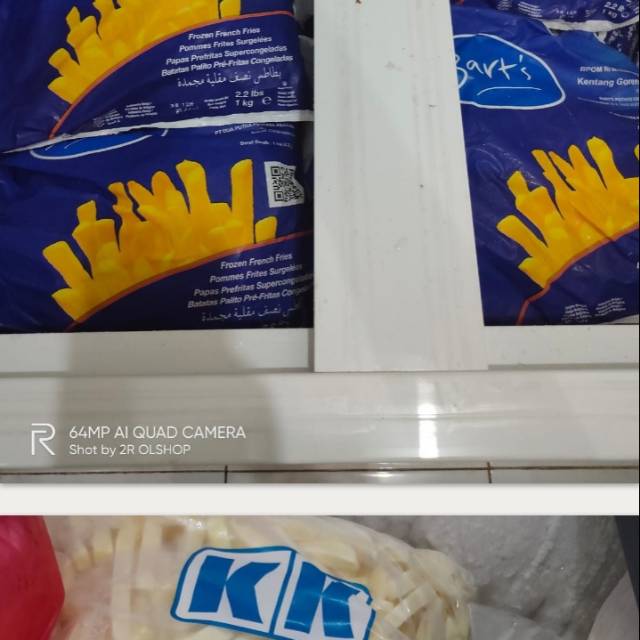 

Kentang goreng 1 kg