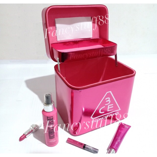 Box Kosmetik 3ce Beauty Case / Kotak Makeup / Tempat Kosmetik