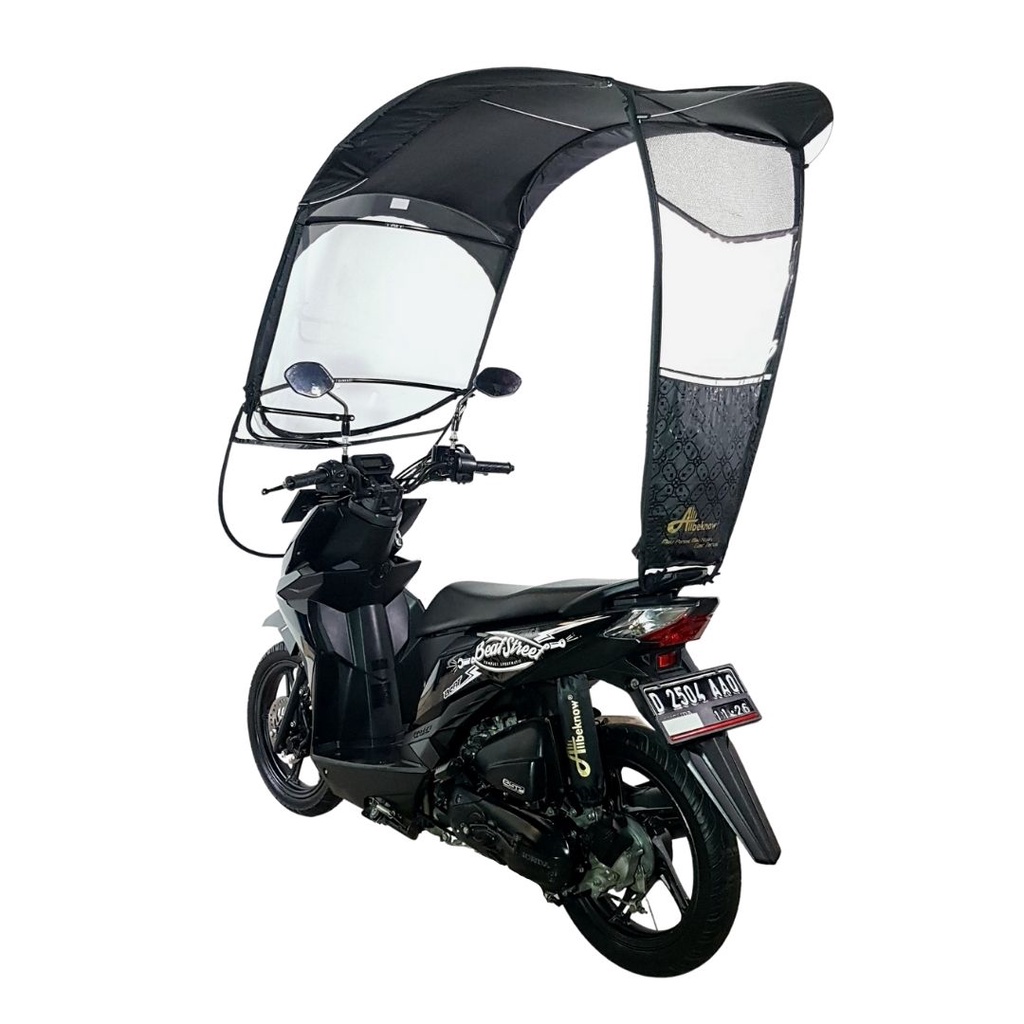 Allbeknow Type BASIC R -  Kanopi -  Payung - Jas Hujan Anak - Aksesoris - Variasi - Cover - Tenda - Motor