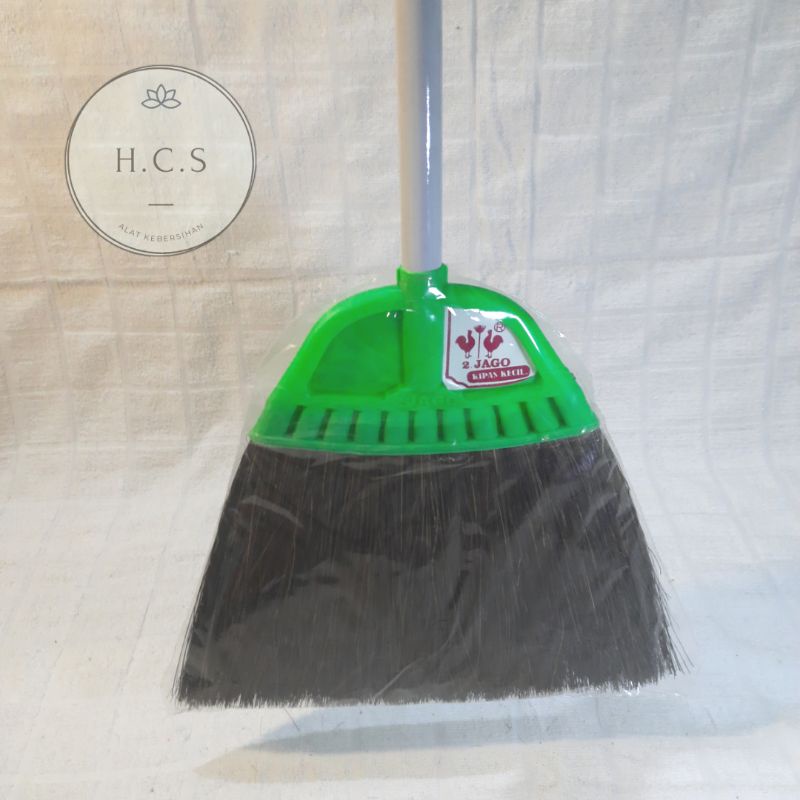 sapu Lantai | Sapu ijuk kipas kecil merek 2jago
