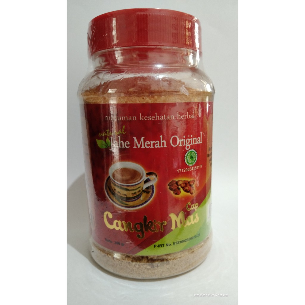 

Jahe Merah Original cap cangkir mas