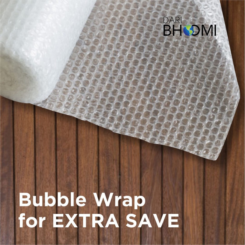 

Bubble Wrap tambahan packing