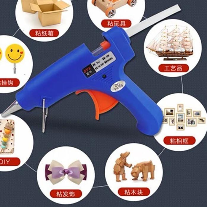 Barang Baru Lem tembak glue gun stick  lengket refill alat membakar melelehkan kantor kerajinan tang