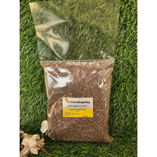 

Organic chia seed curah 500gr