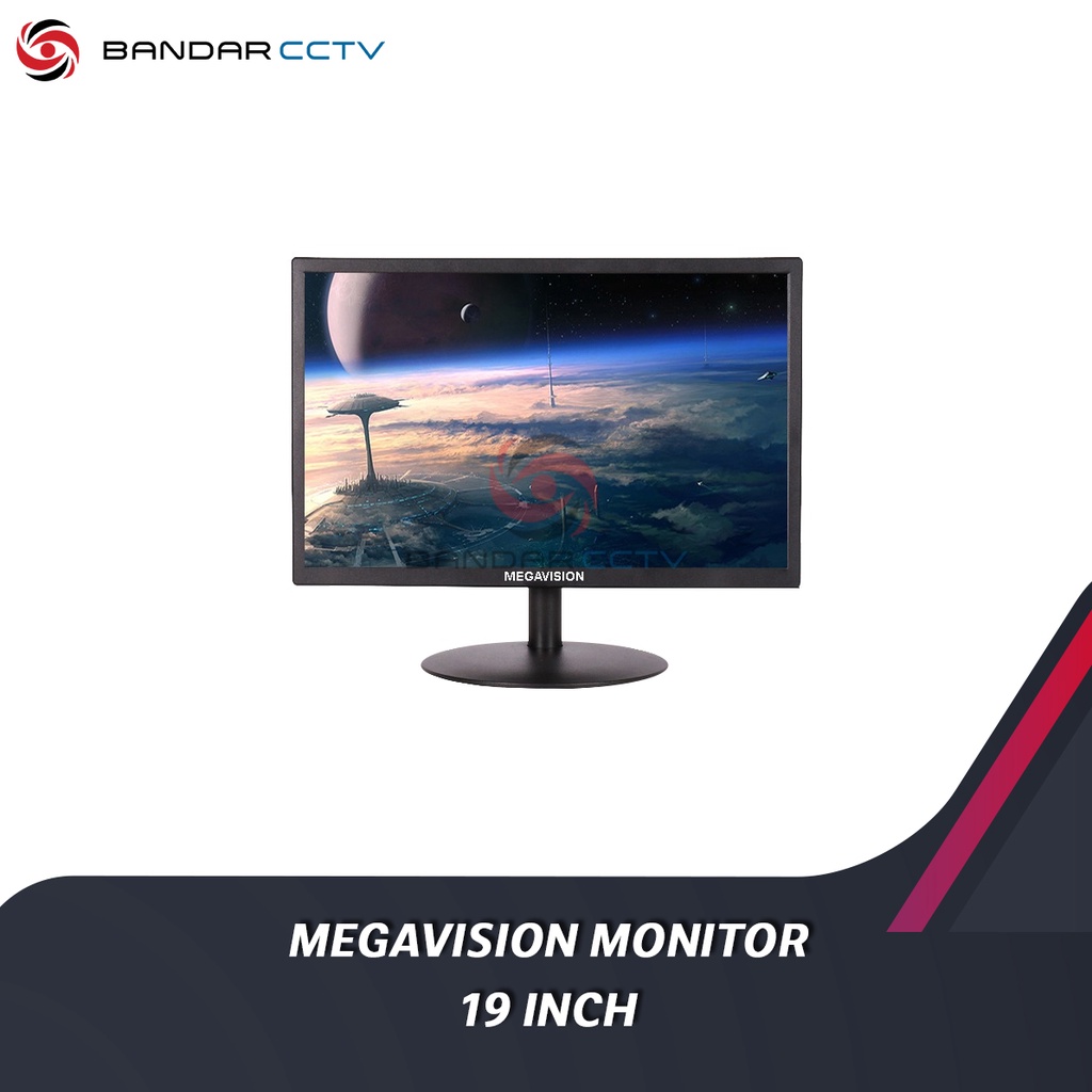 Megavision Monitor 19 inch 1080 P vga hdmi