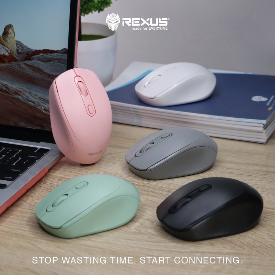 Trend-Rexus Mouse Wireless Office Q35 Silent Click / Mouse Wireless