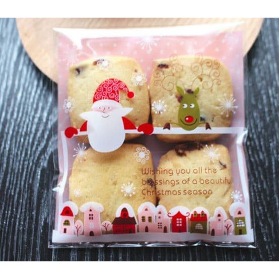 

CVCV244 Plastik Fancy Cookies - Kue Permen Accessories Christmas