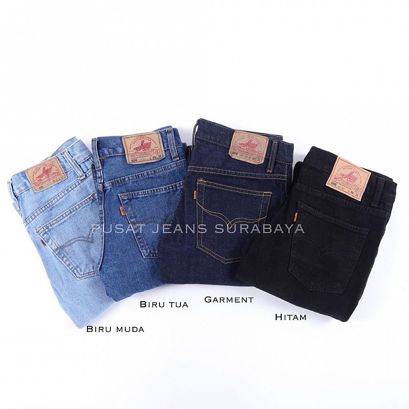 Celana Jeans Panjang Pria Standar Original // Celana Jins Pria Lea 606 // Celana Panjang Pria Standar .CARDINAL