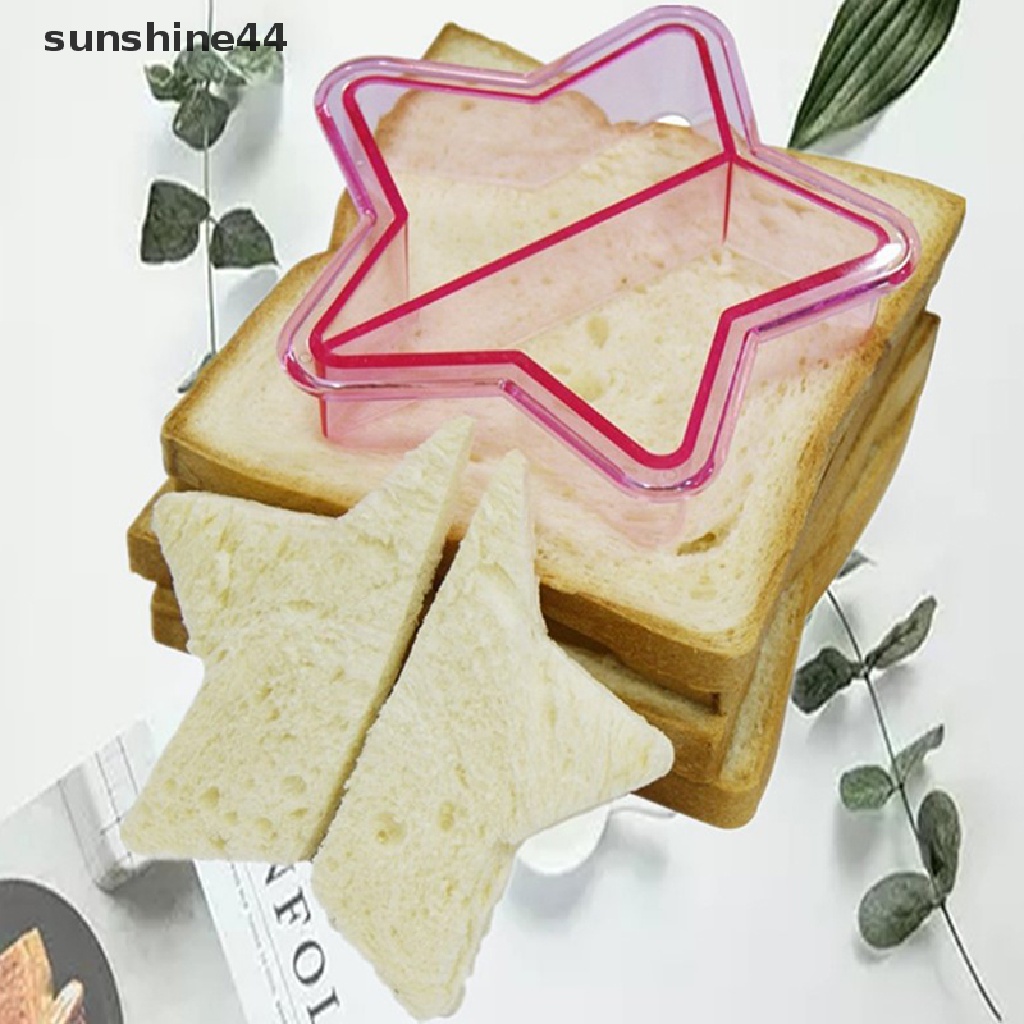 Sunshine Cetakan Pemotong Roti / Biskuit / Sandwich / Makanan DIY