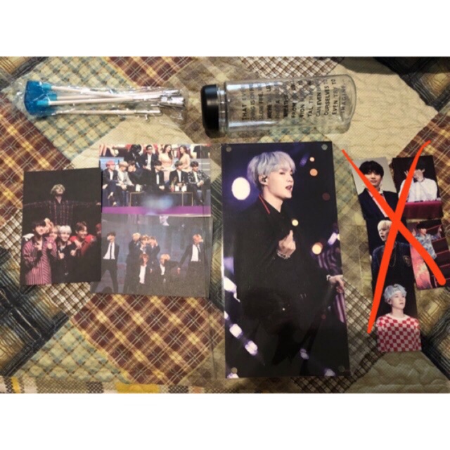 BTS Suga Yoongi On Fire Slow Fire by criminalbaby309 Fansite Goods (Eco Bottle, postcards, etc)