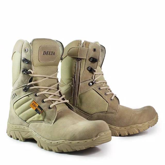 SEPATU SAFETY sepatu pria delta tinggi 8 inci cordura safety boots original handmade Bandung