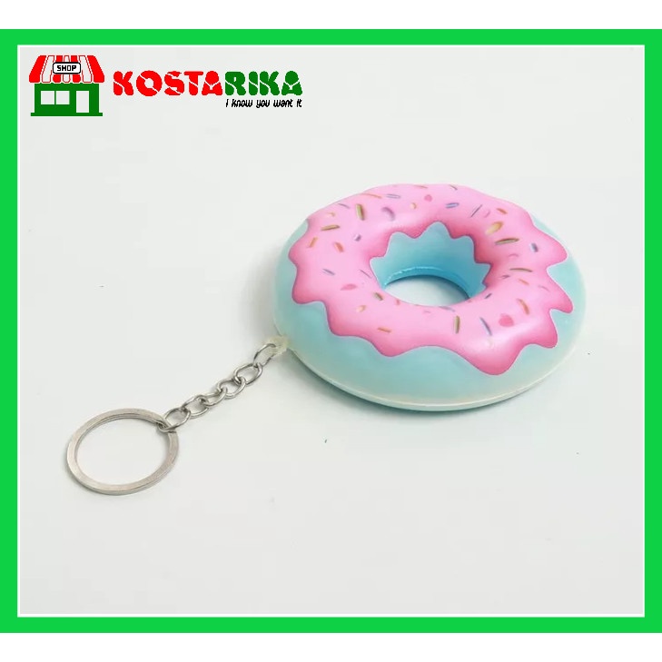 Gantungan Kunci Donut Squishy Souvenir Gantungan Kunci Lucu Squishy