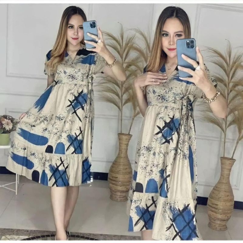 [PROMO] DASTER VIRAL ll DASTER KIMONO MOTIF ABSTRAK ll DASTER KEKINIAN