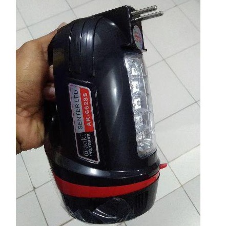 COD Senter Led + Lampu Samping AK 6628S//SENTER EMERGENCY AOKI AK-6628