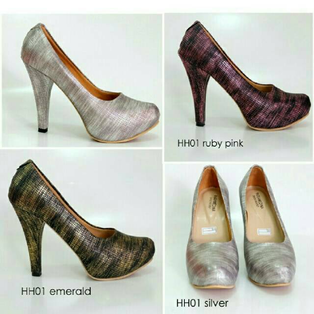 Realpict HHO1 Women High Heel Stiletto Shoes  12  cm  