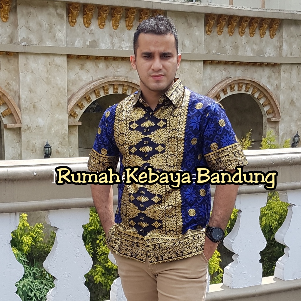 KEMEJA DIANDRA MOTIF SONGKET PALEMBANG FULL PURING UNTUK COUPLE SETELAN DIANDRA BATIK JUPRI BAJU KONDANGAN BAJU WISUDA  MOTIF SONGKET PRINTING RUMAH KEBAYA BANDUNG